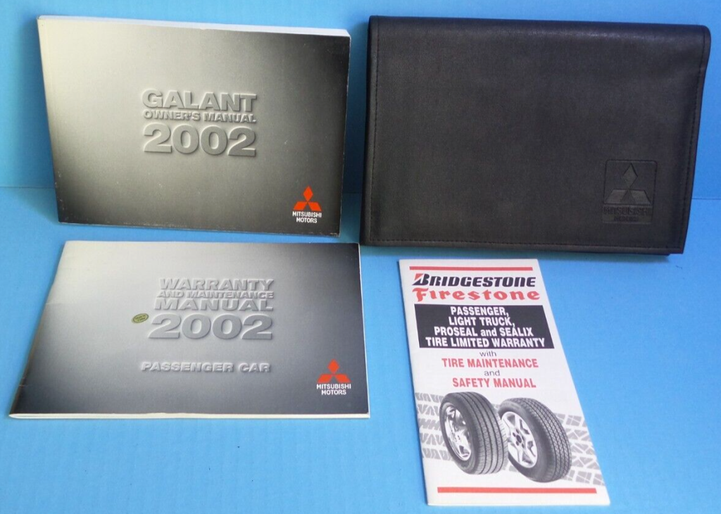 Picture of: 20 Mitsubishi Galant owners manual