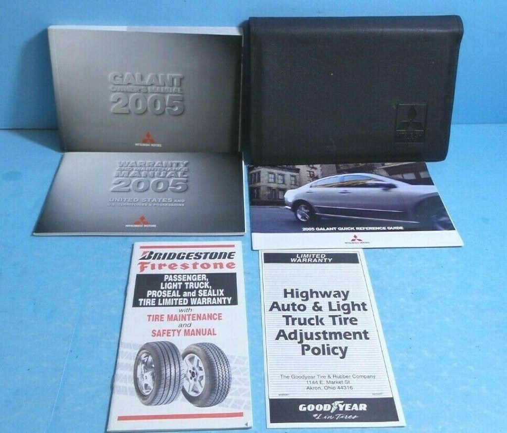Picture of: 20 Mitsubishi Galant owners manual