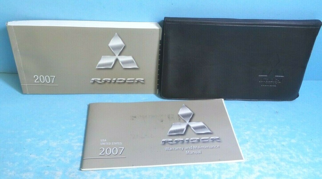Picture of: 20 Mitsubishi Raider owners manual
