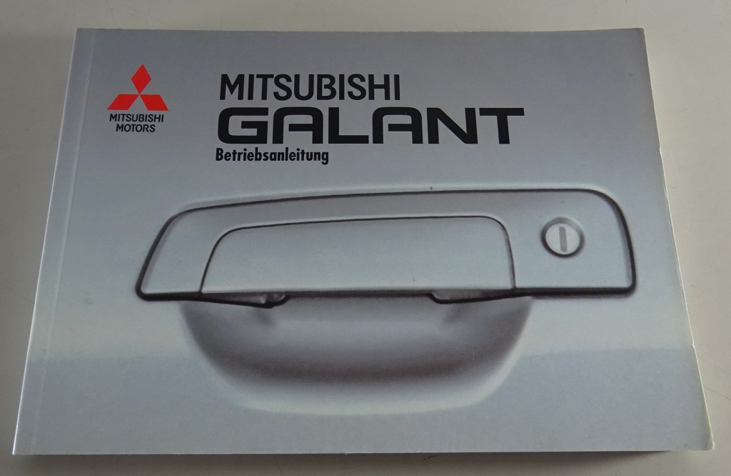 Picture of: Betriebsanleitung / Handbuch Mitsubishi Galant EAo Stand