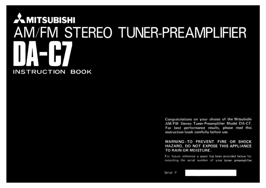 Picture of: Free Audio Service Manuals – Free download mitsubishi da c owners