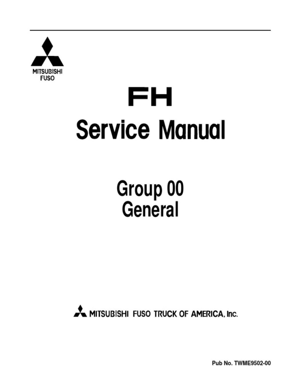 Picture of: – Fuso FH Service Manual PDF  PDF  Manual Transmission