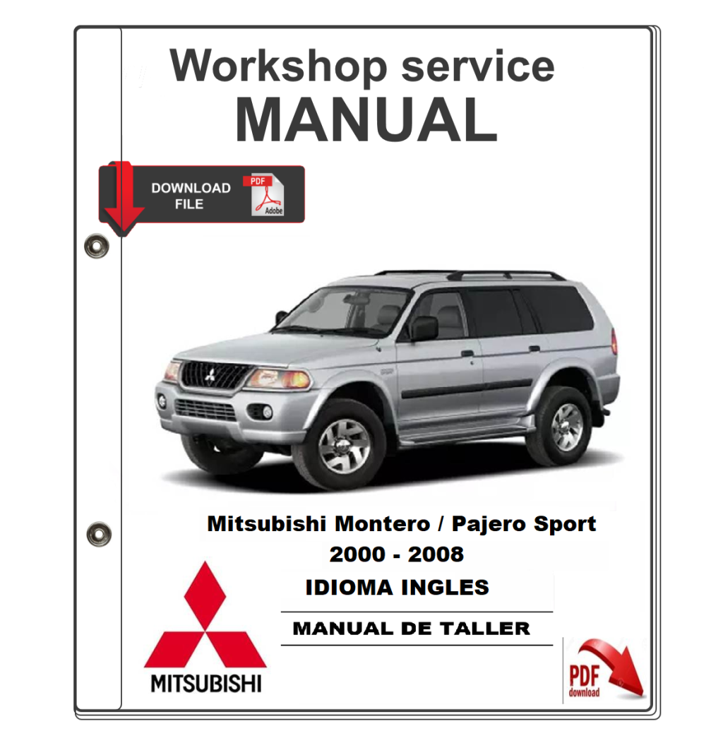 Picture of: Manual Mitsubishi Montero / Pajero Sport  –  Y Diagramas Eléctricos