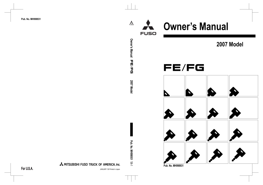 Picture of: Mitsubishi Canter  Owner’s Manual  Manualzz