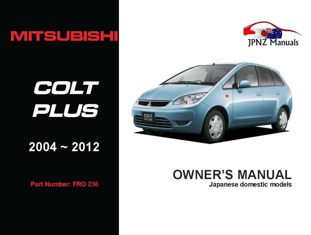 Picture of: Mitsubishi – Colt Plus Owner’s User Manual In English   –