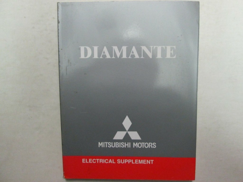 Picture of: Mitsubishi Diamante Electrical Supplement Manual FACTORY OEM BOOK ***   eBay