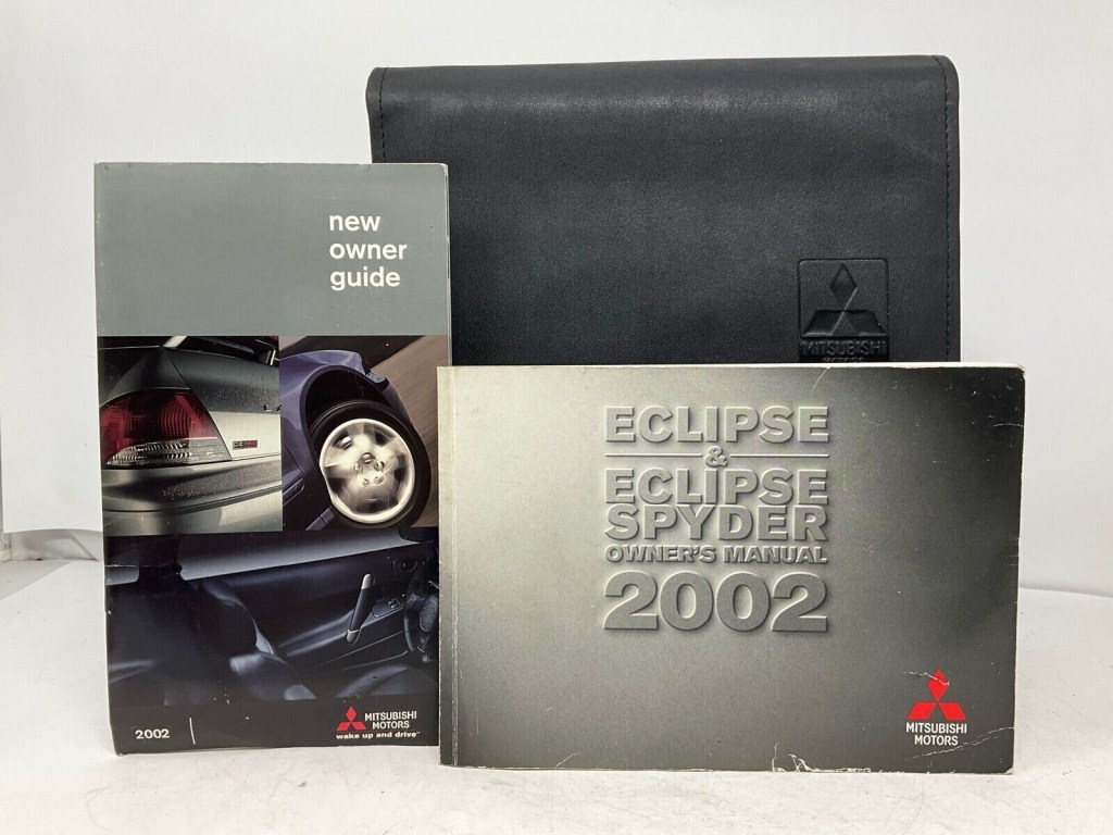 Picture of: Mitsubishi Eclipse & Eclipse Spyder Owners Manual Set OEM LB