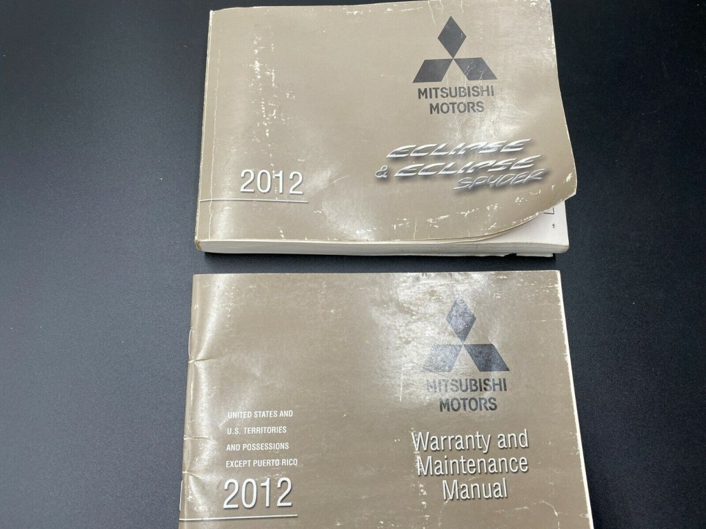 Picture of: Mitsubishi Eclipse & Spyder Drivers Owners Operators Manual