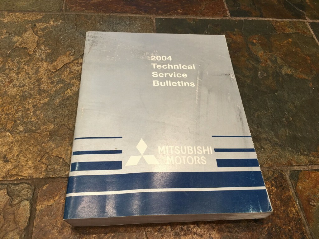 Picture of: Mitsubishi Eclipse Montero Diamante Technical Service Bulletins Manual