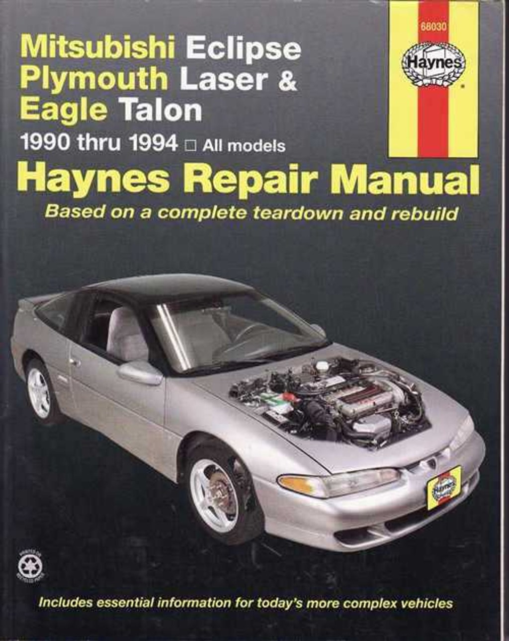 Picture of: Mitsubishi Eclipse, Plymouth Laser, Eagle Talon  –  Workshop Manual