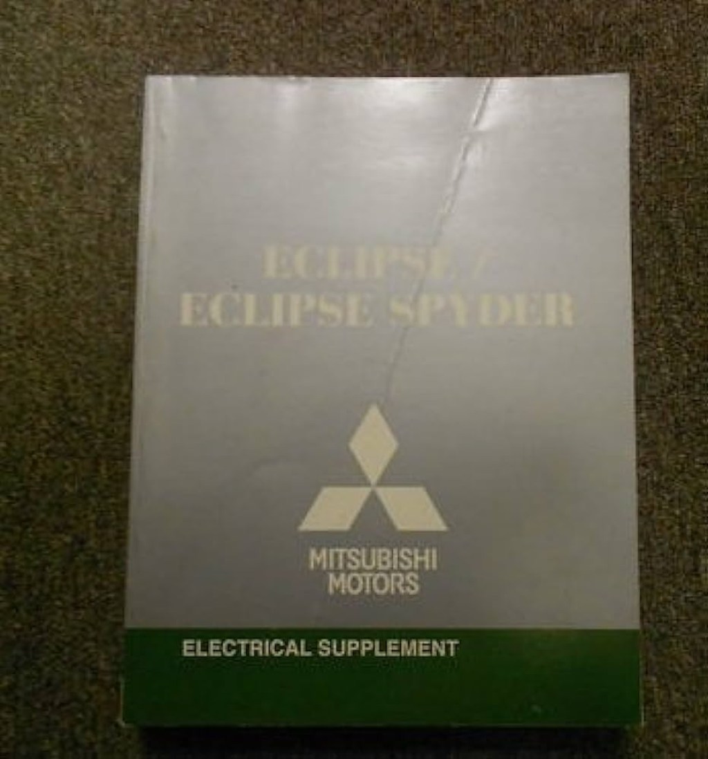 Picture of: MITSUBISHI Eclipse Spyder Electrical Supplement Service