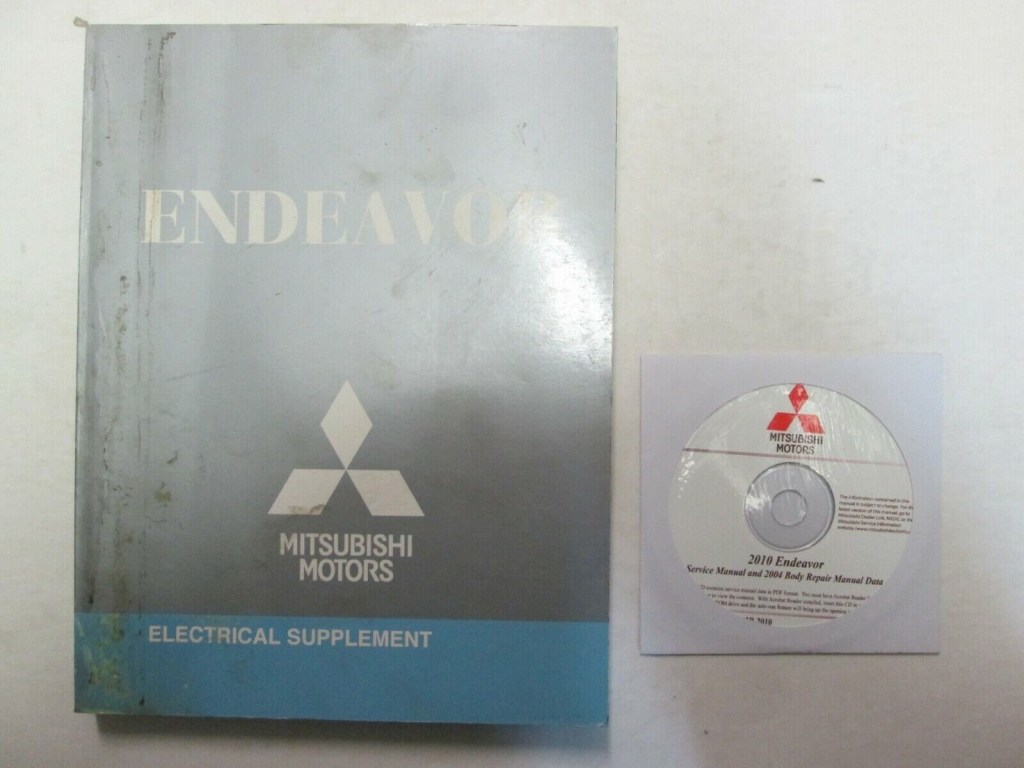 Picture of: MITSUBISHI Endeavor Service Manual CD W/ Electrical – Etsy