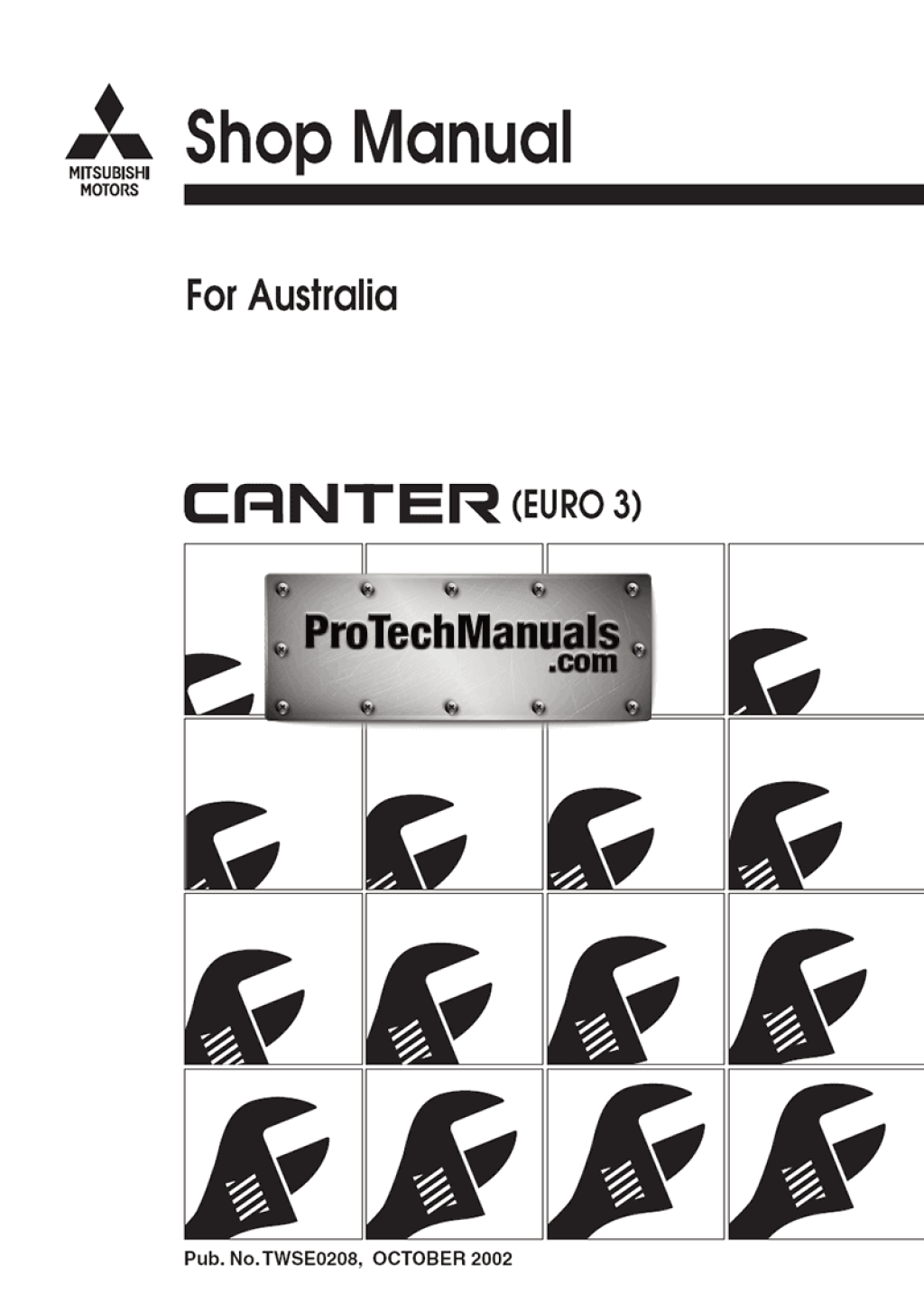 Picture of: – Mitsubishi FUSO Canter FE, FG Euro Service Manual – AUS