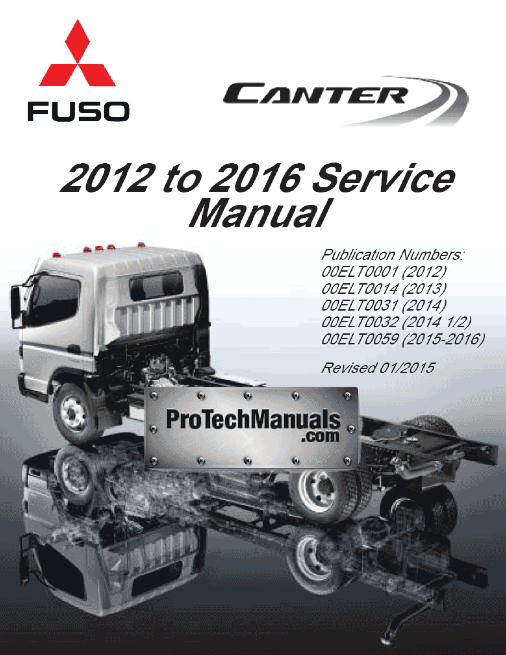 Picture of: – Mitsubishi FUSO FE, FG Truck Service Manual – North Am