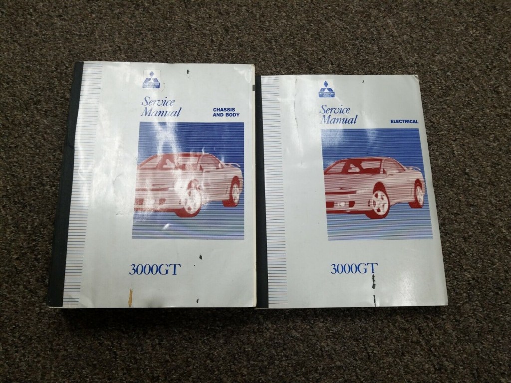 Picture of: Mitsubishi GT Shop Service Repair Manual SL VR Twin  Turbo  eBay