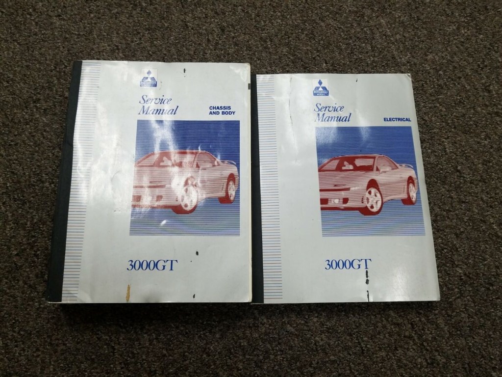 Picture of: Mitsubishi GT Shop Service Repair Manual SL VR Twin  Turbo