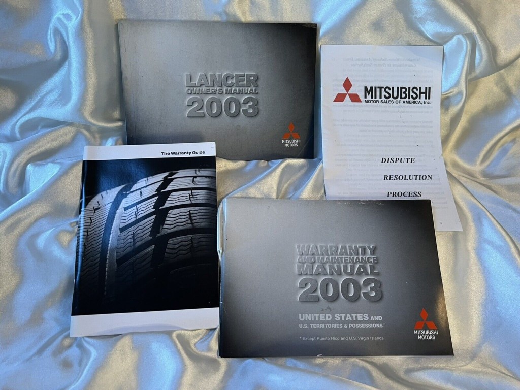 Picture of: Mitsubishi Lancer owners manual