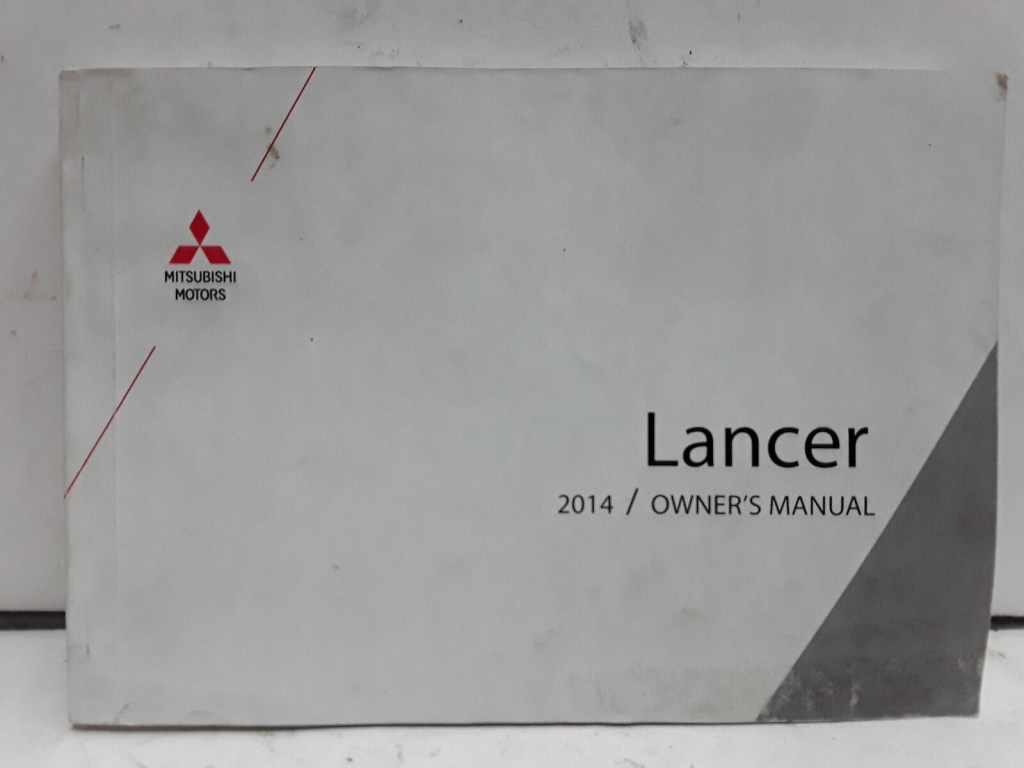 Picture of: Mitsubishi Lancer Owners Manual