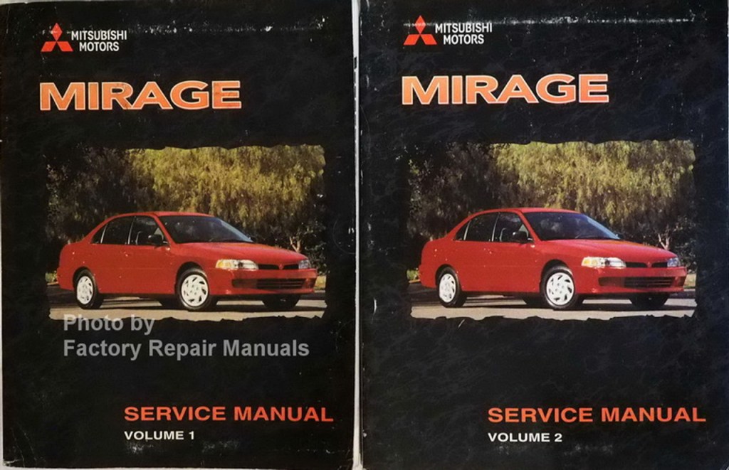 Picture of: Mitsubishi Mirage Factory Service Manual Set Original Shop
