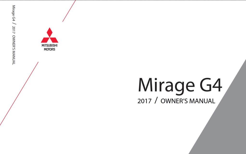 Picture of: Mitsubishi Mirage G  Owner’s Manual – Download In PDF For Free