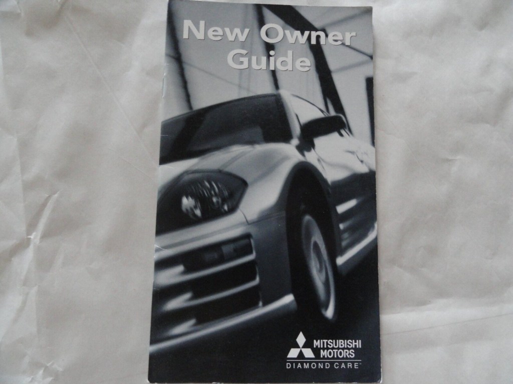 Picture of: Mitsubishi Mirage New Owner Guide Owners Manual Supplement  eBay