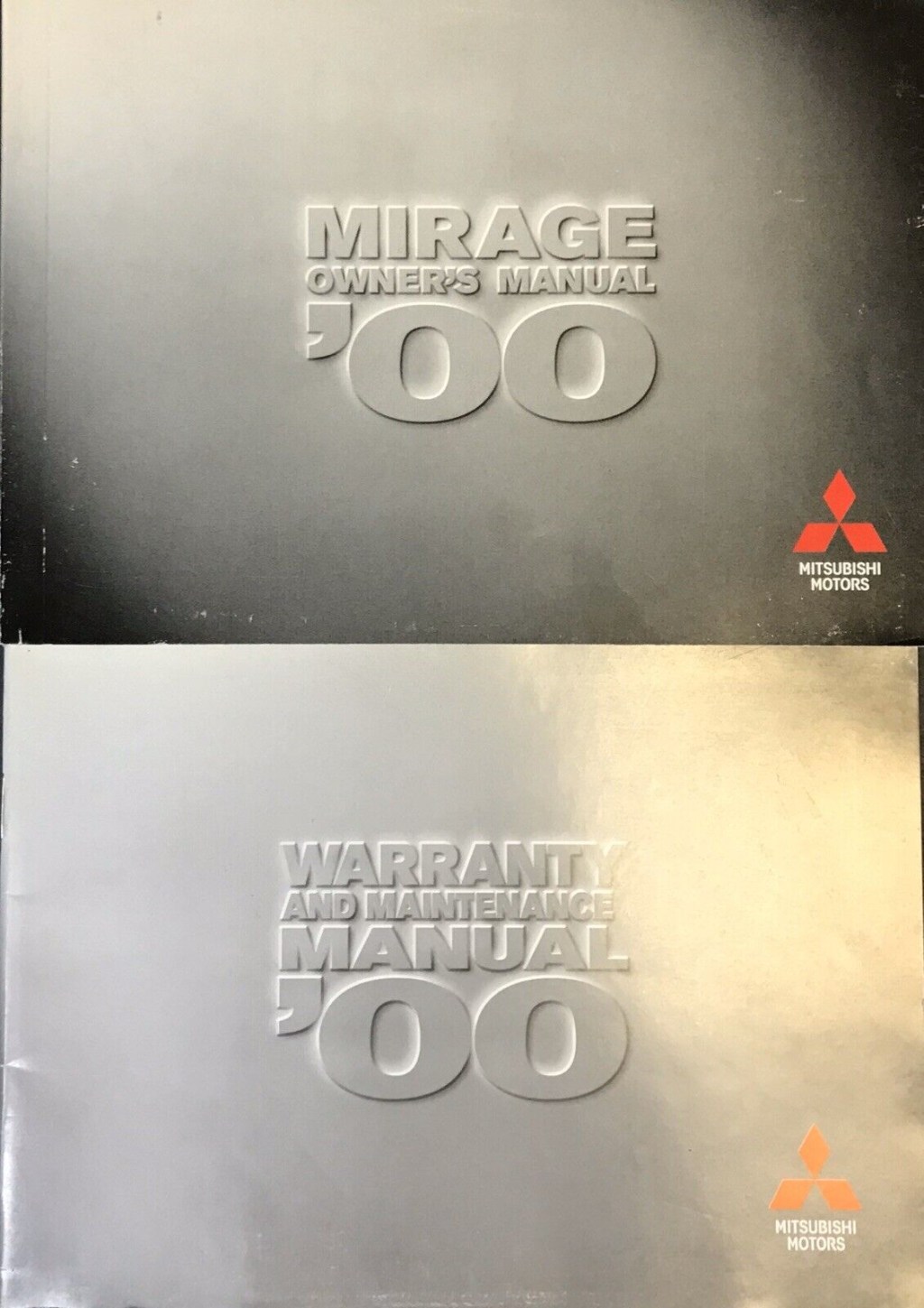 Picture of: Mitsubishi Mirage Owners Manual Set. Original Mitsubishi Handbook
