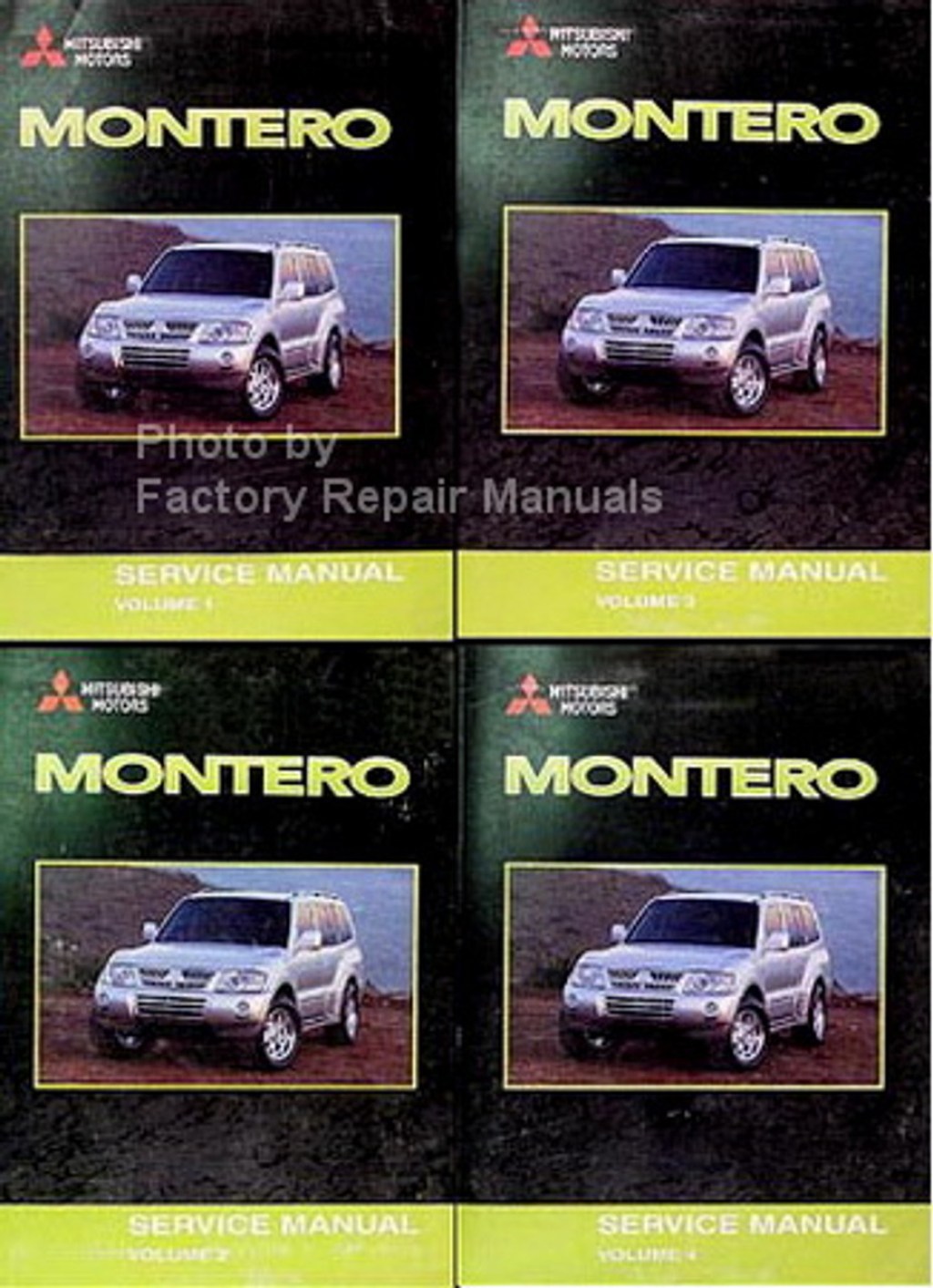 Picture of: Mitsubishi Montero Factory Service Manual Set Original Shop