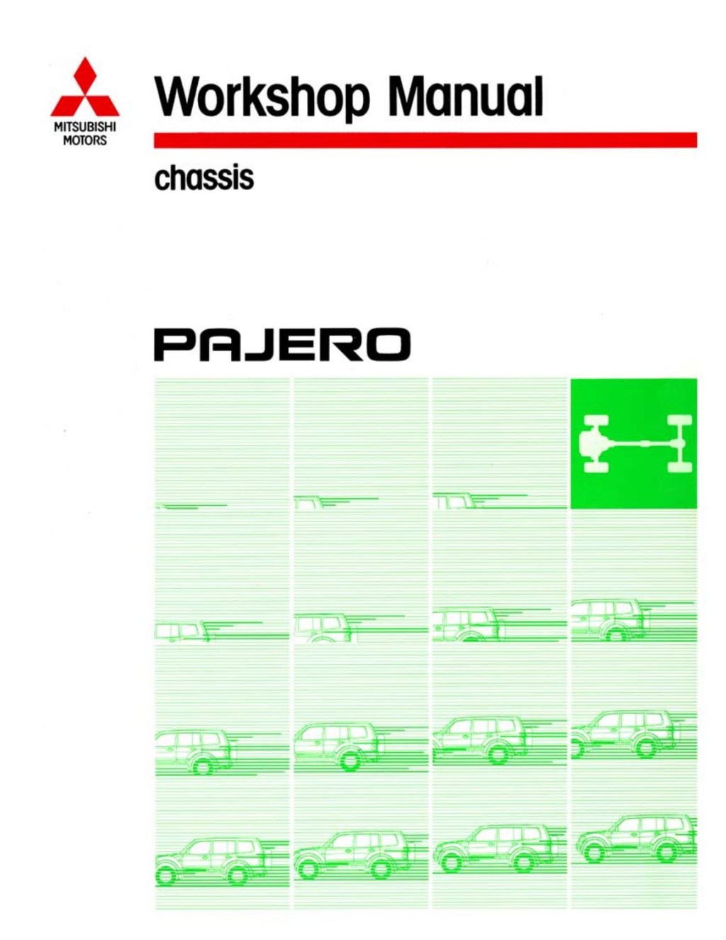 Picture of: MITSUBISHI MONTERO PAJERO Service Repair Manual by dd