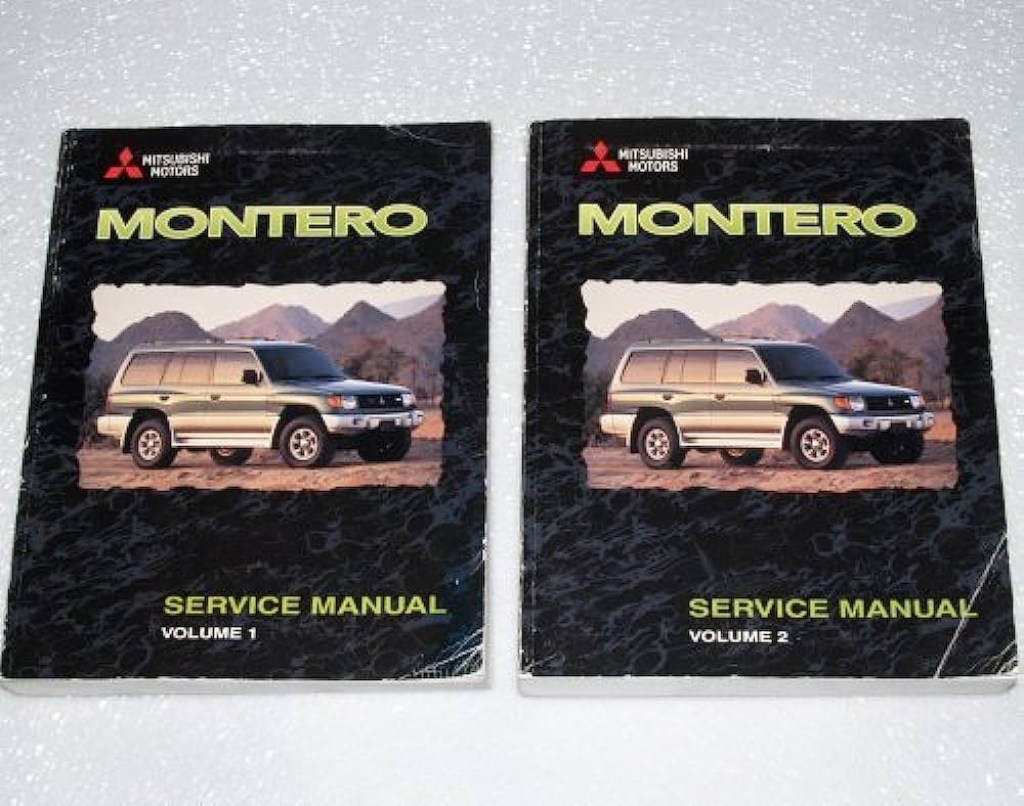 Picture of: Mitsubishi Montero Service Manuals ( Volume Set): Mitsubishi