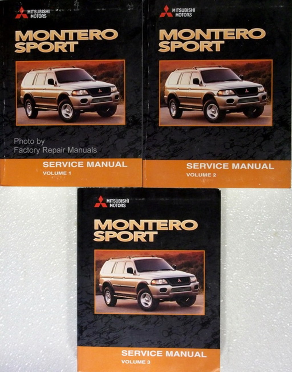 Picture of: Mitsubishi Montero Sport Factory Service Manual Set Original
