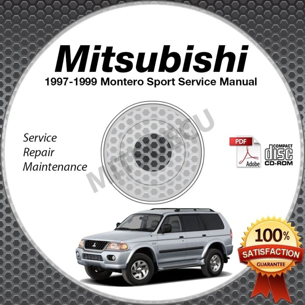 Picture of: Mitsubishi Montero Sport Service Manual CD ROM