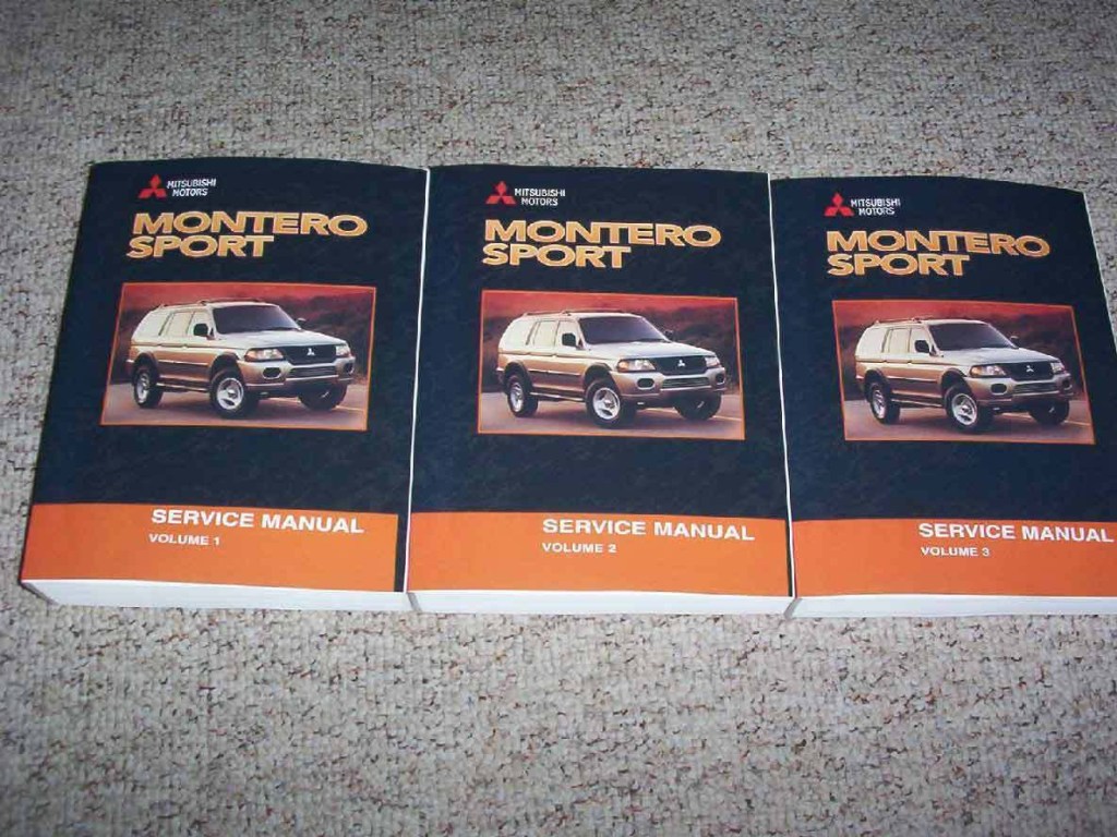 Picture of: Mitsubishi Montero Sport Shop Service Repair Manual ES LS XLS LTD .L