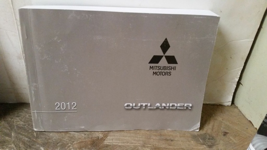 Picture of: Mitsubishi Outlander Owners Manual