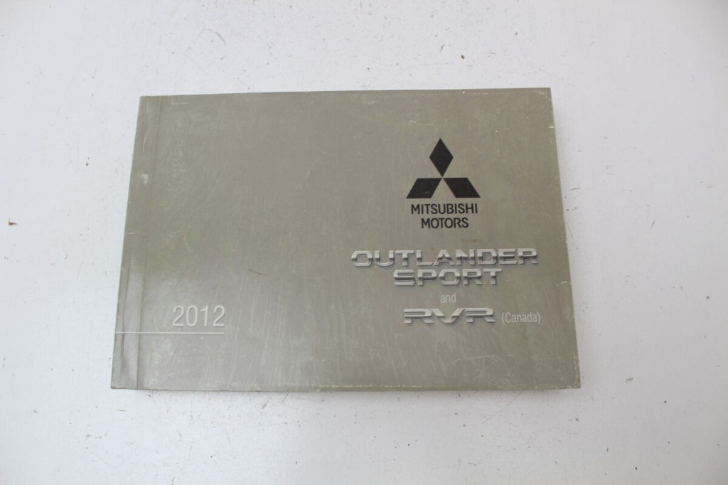 Picture of: Mitsubishi Outlander Sport & RVR Owners Manual GUIDE BOOK SET OEM