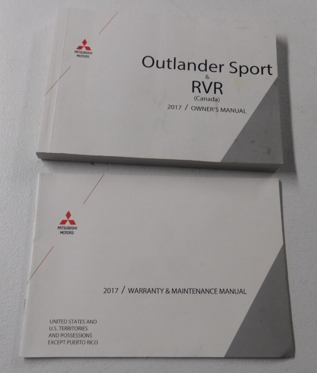 Picture of: Mitsubishi Outlander Sport Owner’s Manual & Warranty Manual OEM