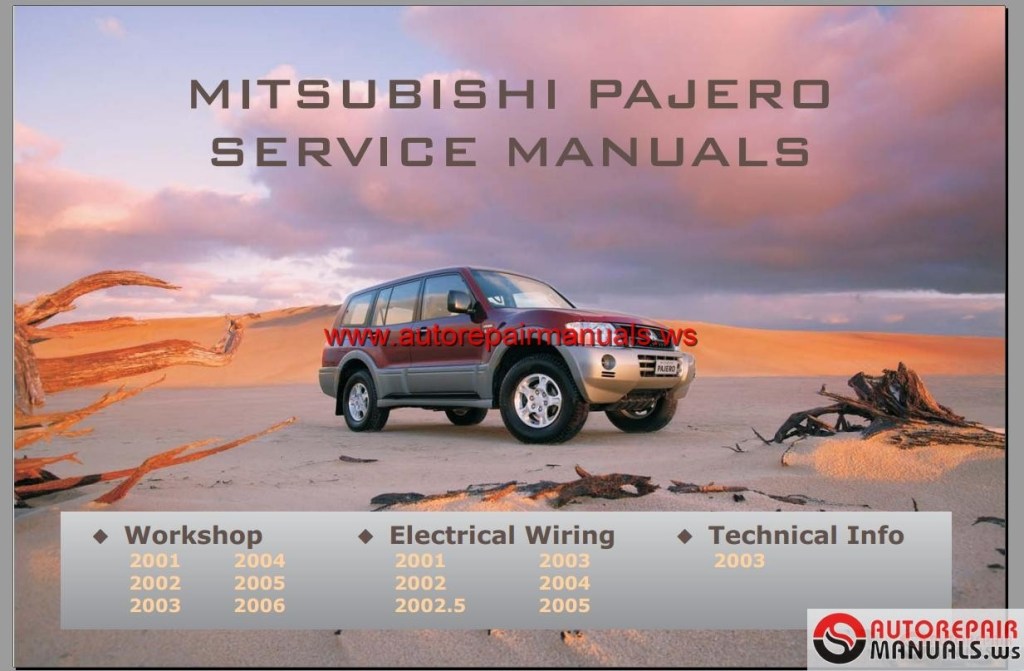 Picture of: Mitsubishi Pajero – Service Manual  Auto Repair Manual