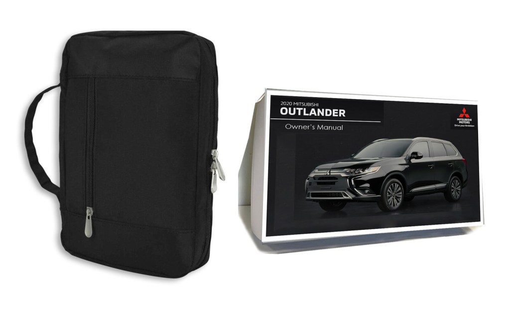 Picture of: Owner Manual for  Mitsubishi Outlander, Owner’s Manual Factory Glovebox  Book