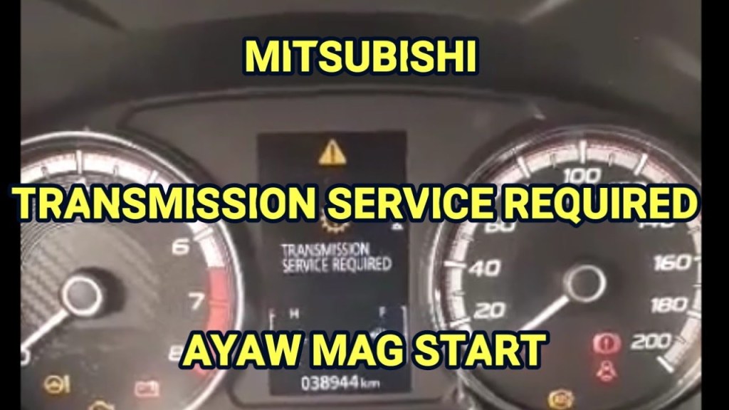 Picture of: TRANSMISSION SERVICE REQUIRED ERROR HOW TO FIX TAGALOG